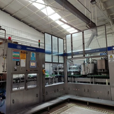 Simonazzi bottling line