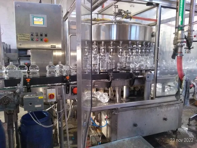 filler Bertolaso PET bottles 3.500 bph