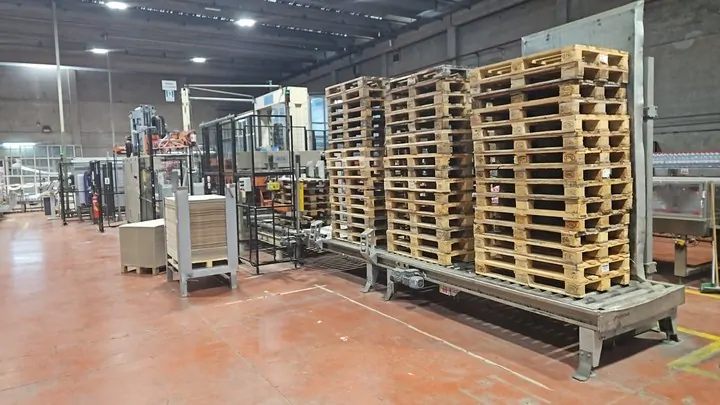 Palletizer Acmi Pallet Rasar PET 2002